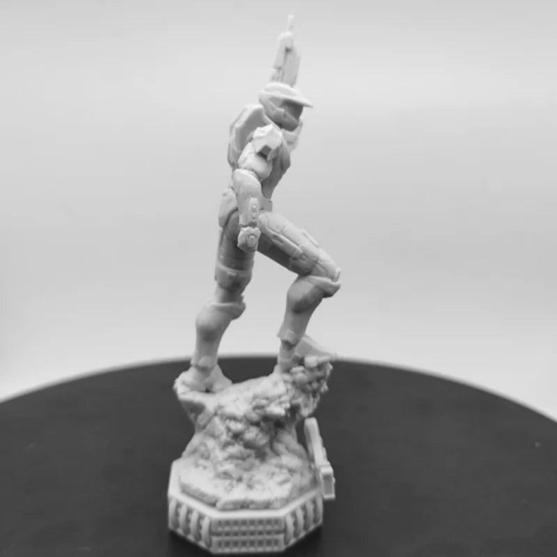 1/24 Ratio Super Future Warrior Resin Body Model Kit Boy DIY Toy Gift Unassembled and Unpainted Miniature Statue Package